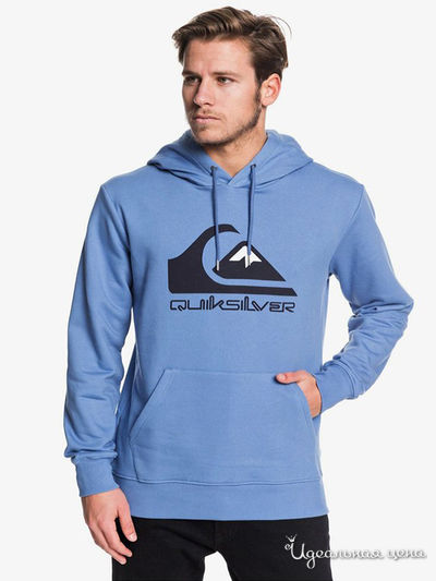 Худи Quiksilver, цвет синий