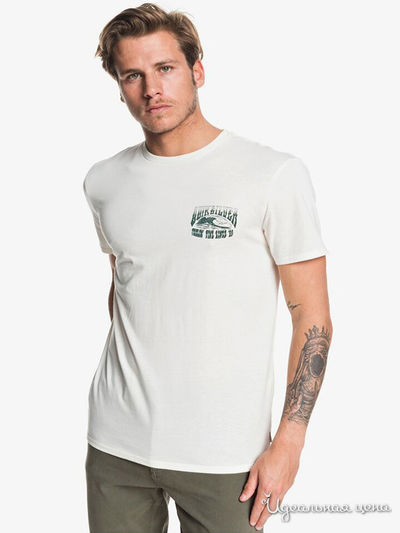Футболка Quiksilver, цвет белый