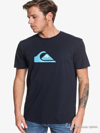 Футболка Quiksilver, цвет тёмно-синий