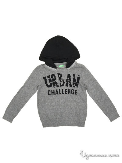 Толстовка United Colors Of Benetton, цвет темно-серый