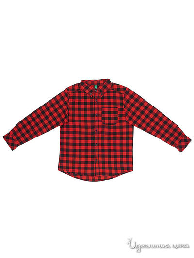 Рубашка United Colors Of Benetton, цвет красный