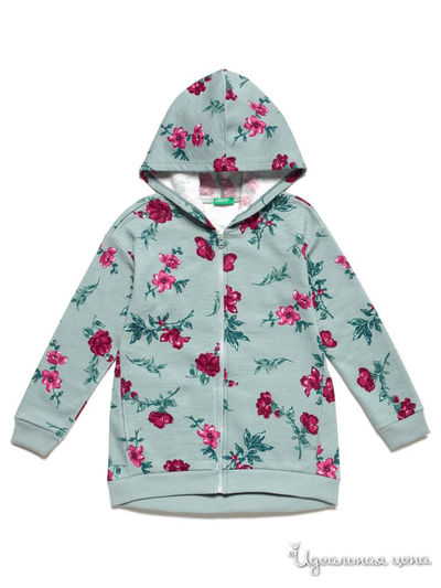 Толстовка United Colors Of Benetton, цвет бирюзовый