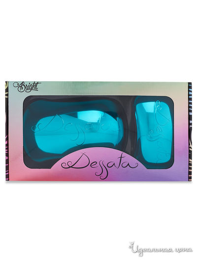 Набор расчесок для волос: оригинал, мини Dessata, цвет бирюзовый