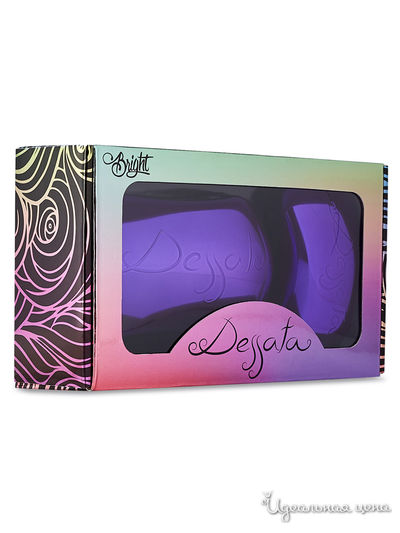 Набор расчесок для волос: оригинал, мини Dessata, цвет фиолетовый