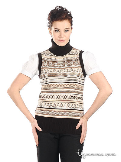 Жилет Steinberg, цвет цвет коричневый