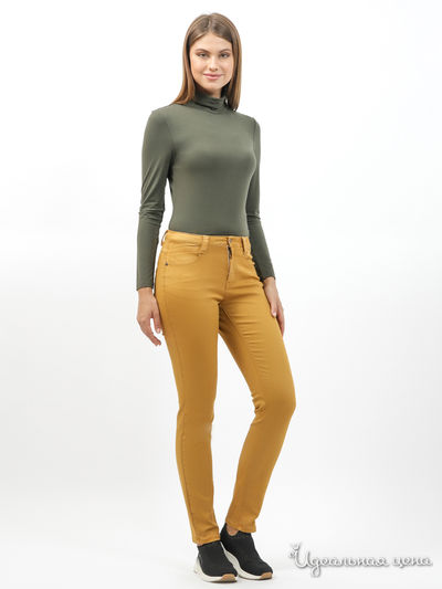 Брюки Vis-a-vis, цвет горчичный