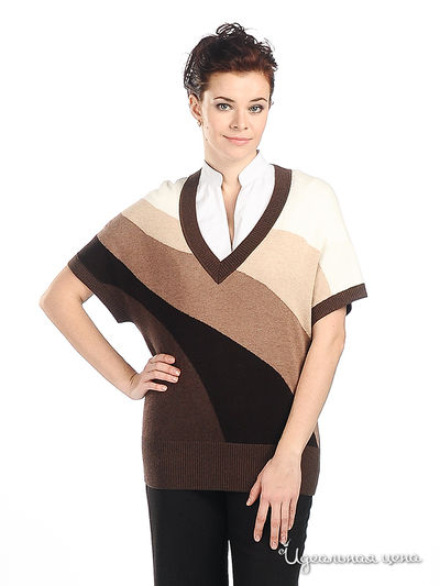 Жилет Steinberg, цвет цвет коричневый