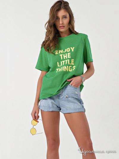 Футболка Fly, цвет зеленый