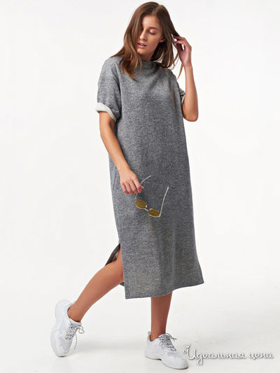 Платье Fly, цвет серый