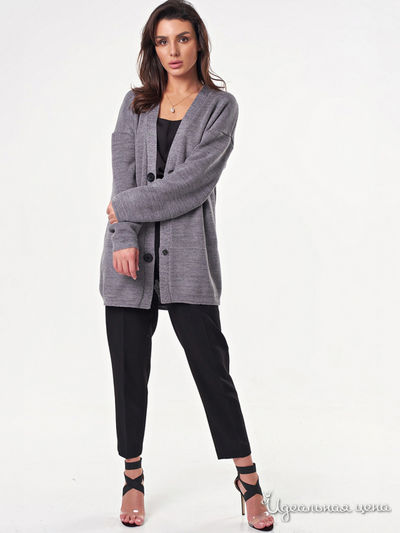 Кардиган Fly, цвет серый