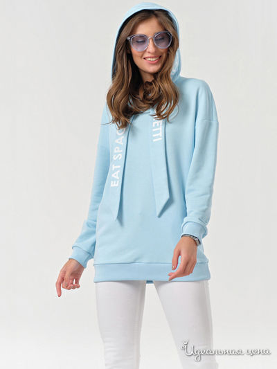 Свитшот Fly, цвет светло-голубой