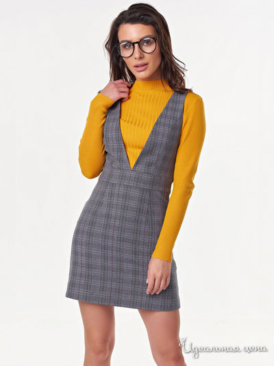 Сарафан Fly, цвет серый