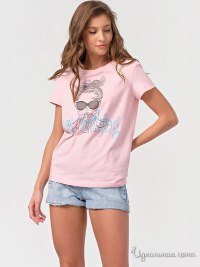 Футболка Fly, цвет розовый