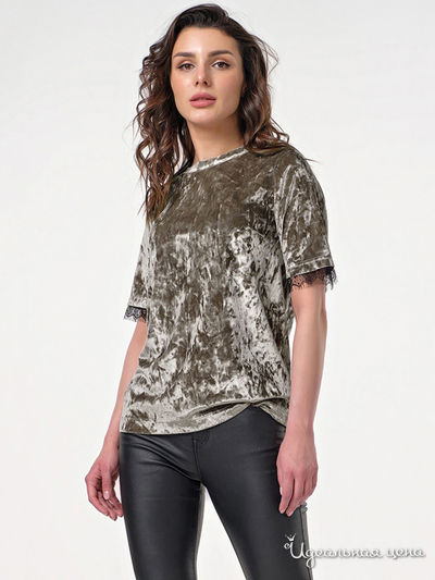 Блуза Fly, цвет хаки