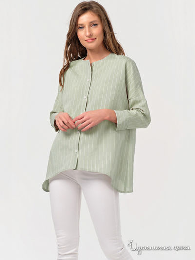 Блуза Fly, цвет оливковый