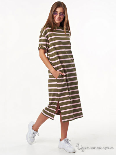 Платье Fly, цвет хаки