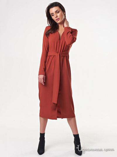 Платье Fly, цвет терракотовый