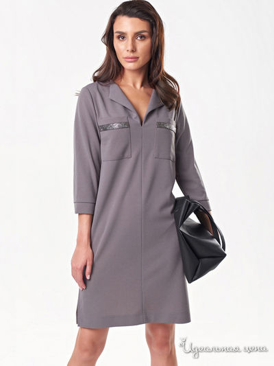 Платье Fly, цвет серый