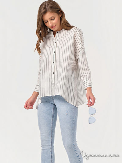 Блуза Fly, цвет белый