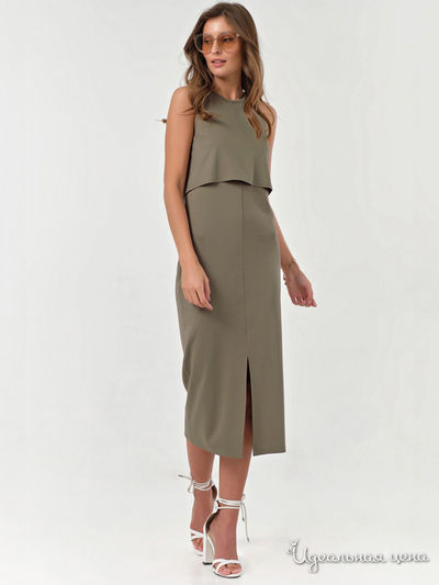 Платье Fly, цвет хаки