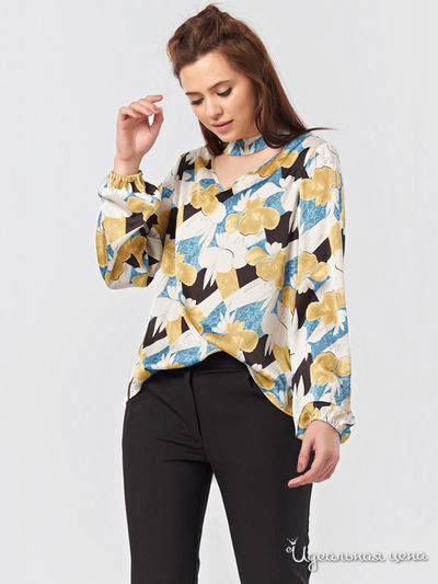 Блуза Fly, цвет мультиколор
