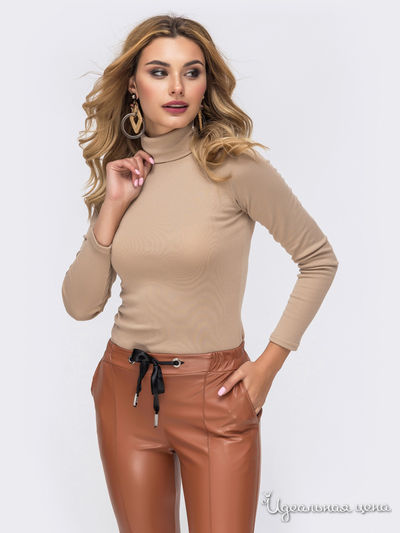 Водолазка Dressa, цвет бежевый
