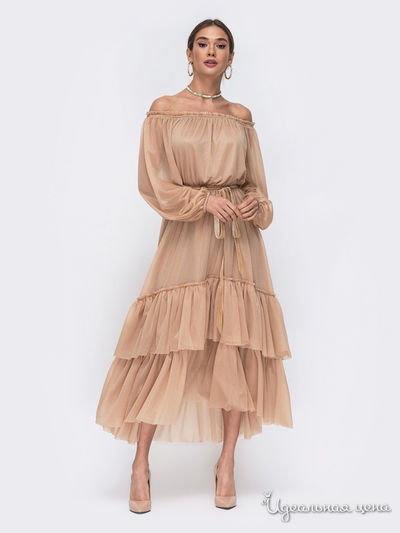 Платье Dressa, цвет бежевый
