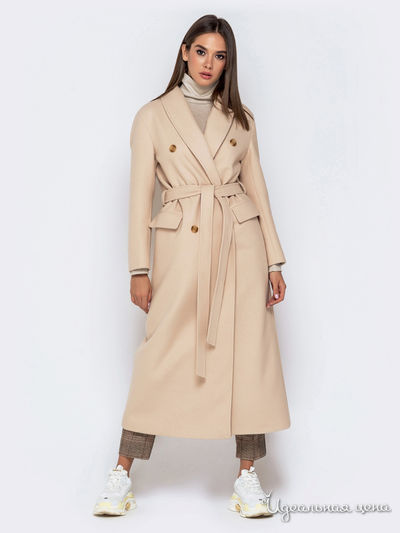 Пальто Dressa, цвет бежевый