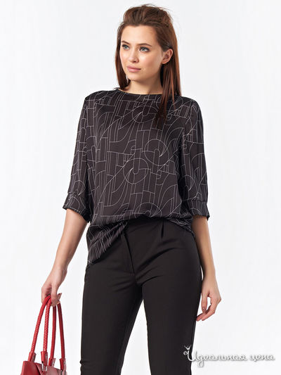 Блуза Fly, цвет черный