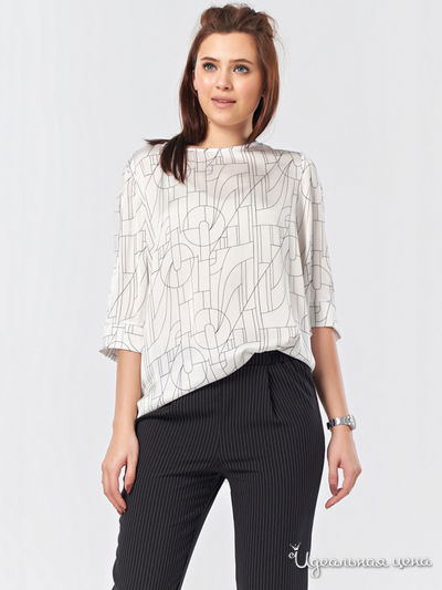 Блуза Fly, цвет белый