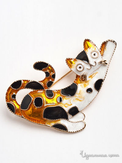 Брошь Fransua Ardy, цвет бежевый