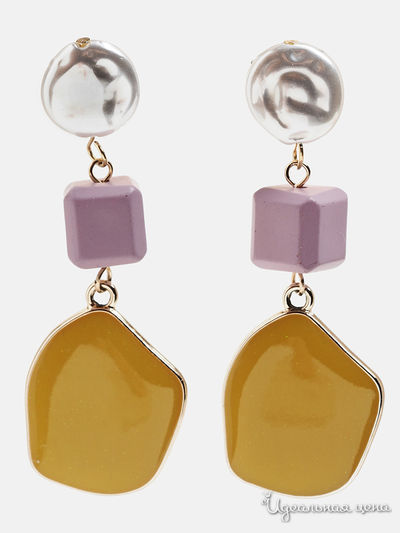 Серьги Fransua Ardy, цвет желтый