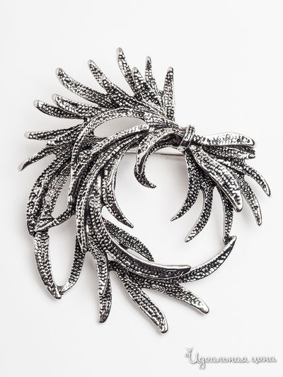 Брошь Fransua Ardy, цвет серебряный