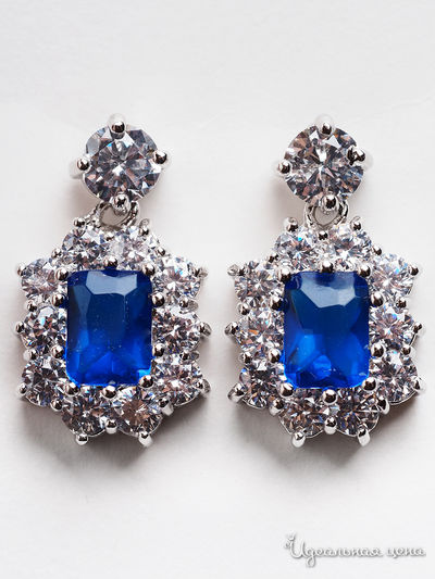 Серьги Fransua Ardy, цвет синий