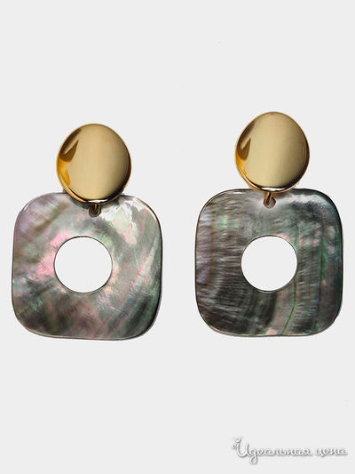 Серьги Fransua Ardy, цвет серый