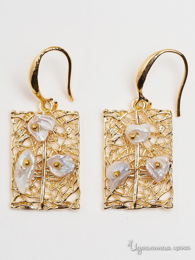 Серьги Fransua Ardy, цвет золотой