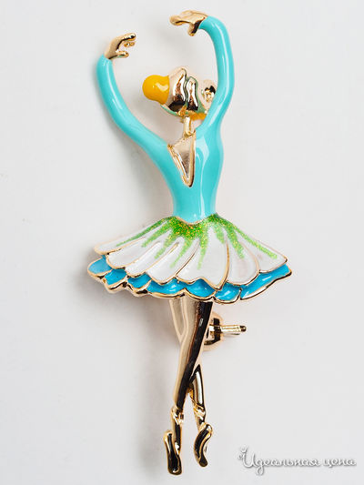 Брошь Fransua Ardy, цвет голубой