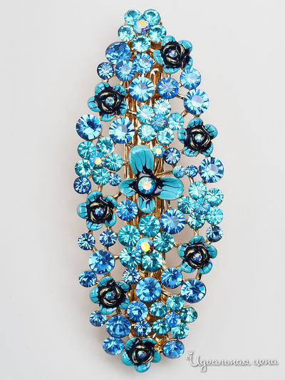 Заколка Fransua Ardy, цвет голубой