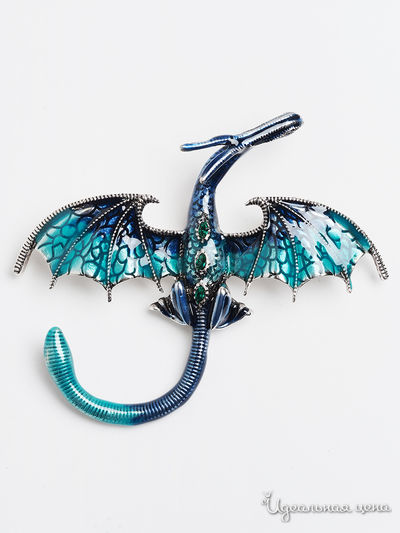 Брошь Fransua Ardy, цвет синий