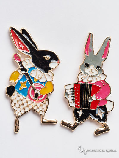 Комплект украшений Fransua Ardy, цвет синий, фуксия