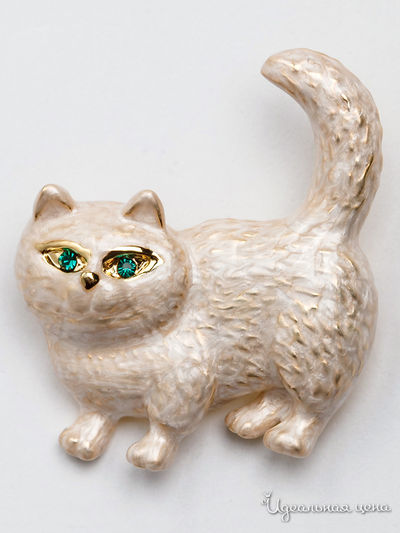 Брошь Fransua Ardy, цвет белый