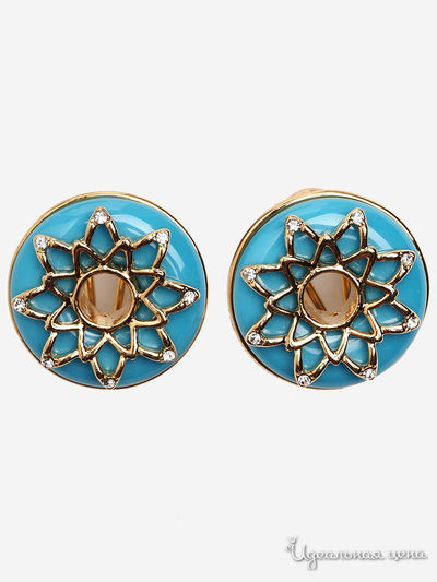 Серьги Fransua Ardy, цвет голубой