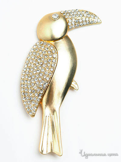 Брошь Fransua Ardy, цвет золотой