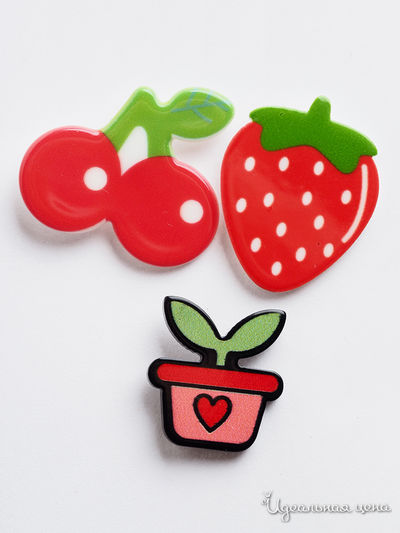 Комплект украшений Fransua Ardy, цвет красный