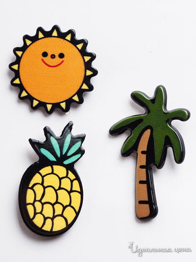 Комплект украшений Fransua Ardy, цвет зеленый, желтый