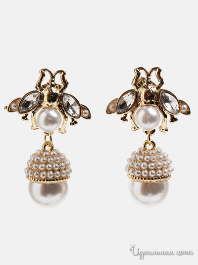 Серьги Fransua Ardy, цвет белый