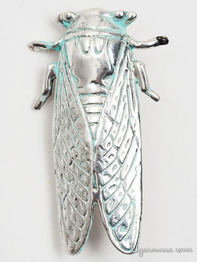 Брошь Fransua Ardy, цвет серебряный