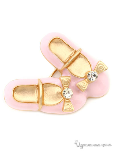 Брошь Fransua Ardy, цвет розовый