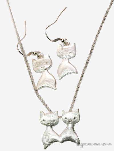 Комплект украшений Fransua Ardy, цвет серебряный