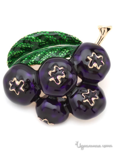 Брошь Fransua Ardy, цвет фиолетовый